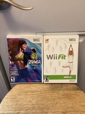 WII FIT and WII JUMBA FITNESS